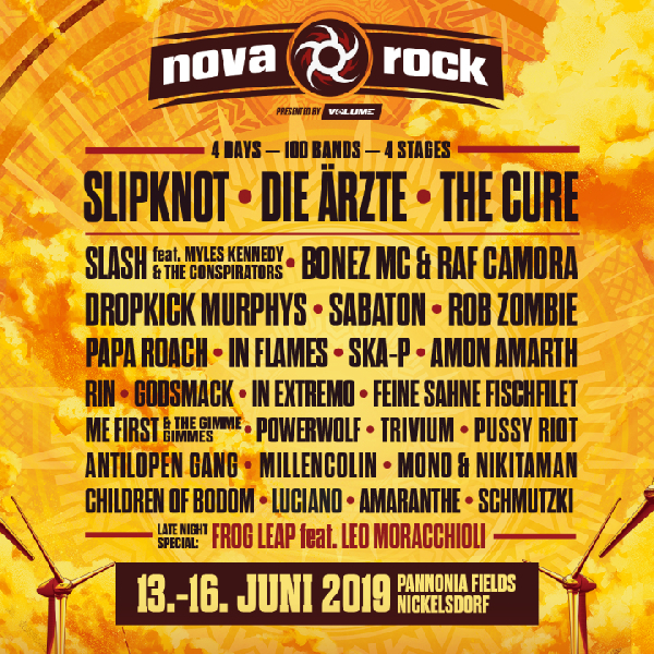 Nova Rock 2019 - First Bands announced