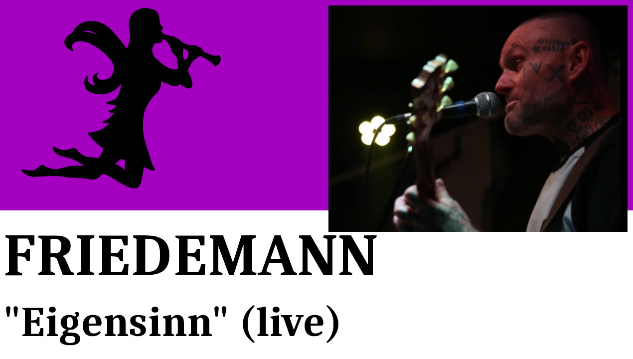 Friedemann - Eigensinn - live at Don´t Panic Essen Thumbnail