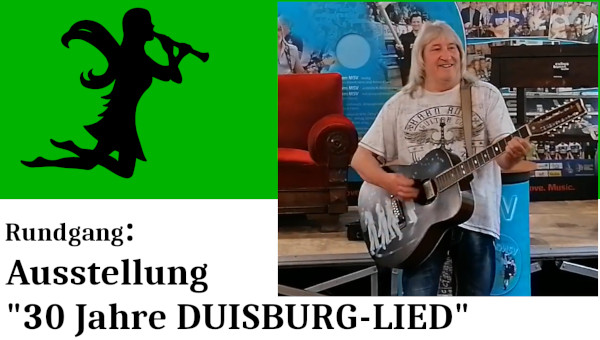 30 Jahre DUISBURG-LIED Rundgang durch  die Ausstellung Thumbnail