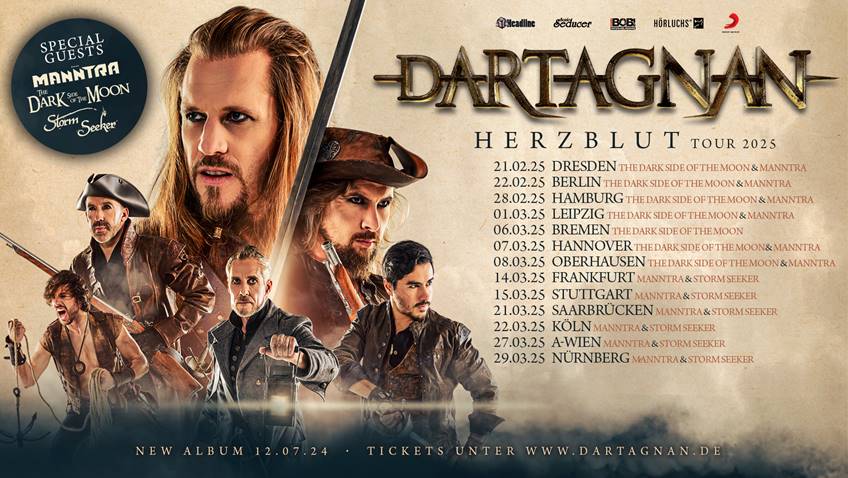 dArtagnan Herzblut Tour 2025