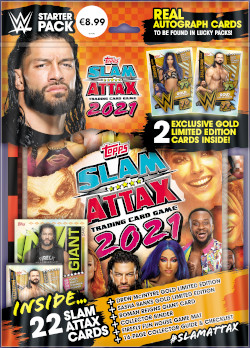 WWE Slam Attax 2021 Starterpack
