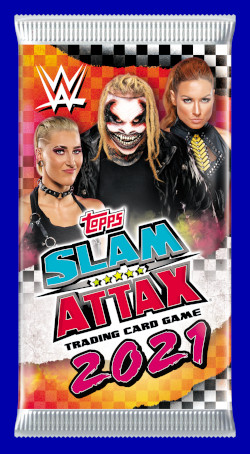WWE Slam Attax 2021 Kartenpäckchen Motiv 3