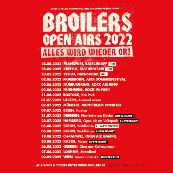 Broilers Open Airs 2022