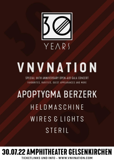 Special VNV Nation 30th Anniversary Show