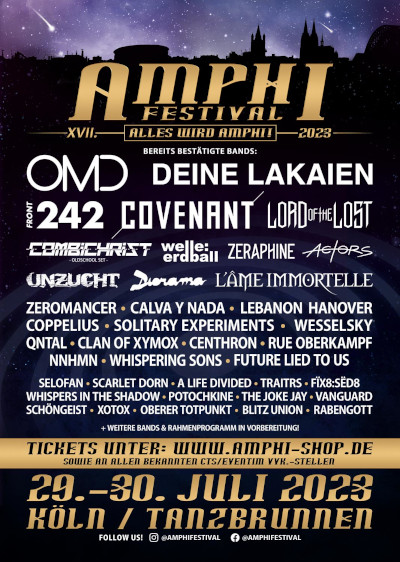 Amphi Festival 2023 Flyer