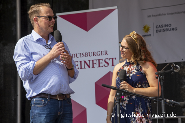 Duisburger Weinfest 2022: Erffnung