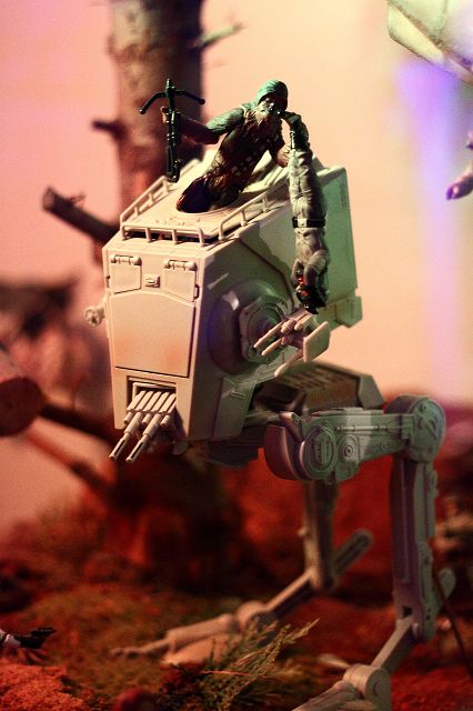 Chewbacca on AT-ST